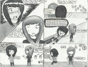 manga comic : talking to crush