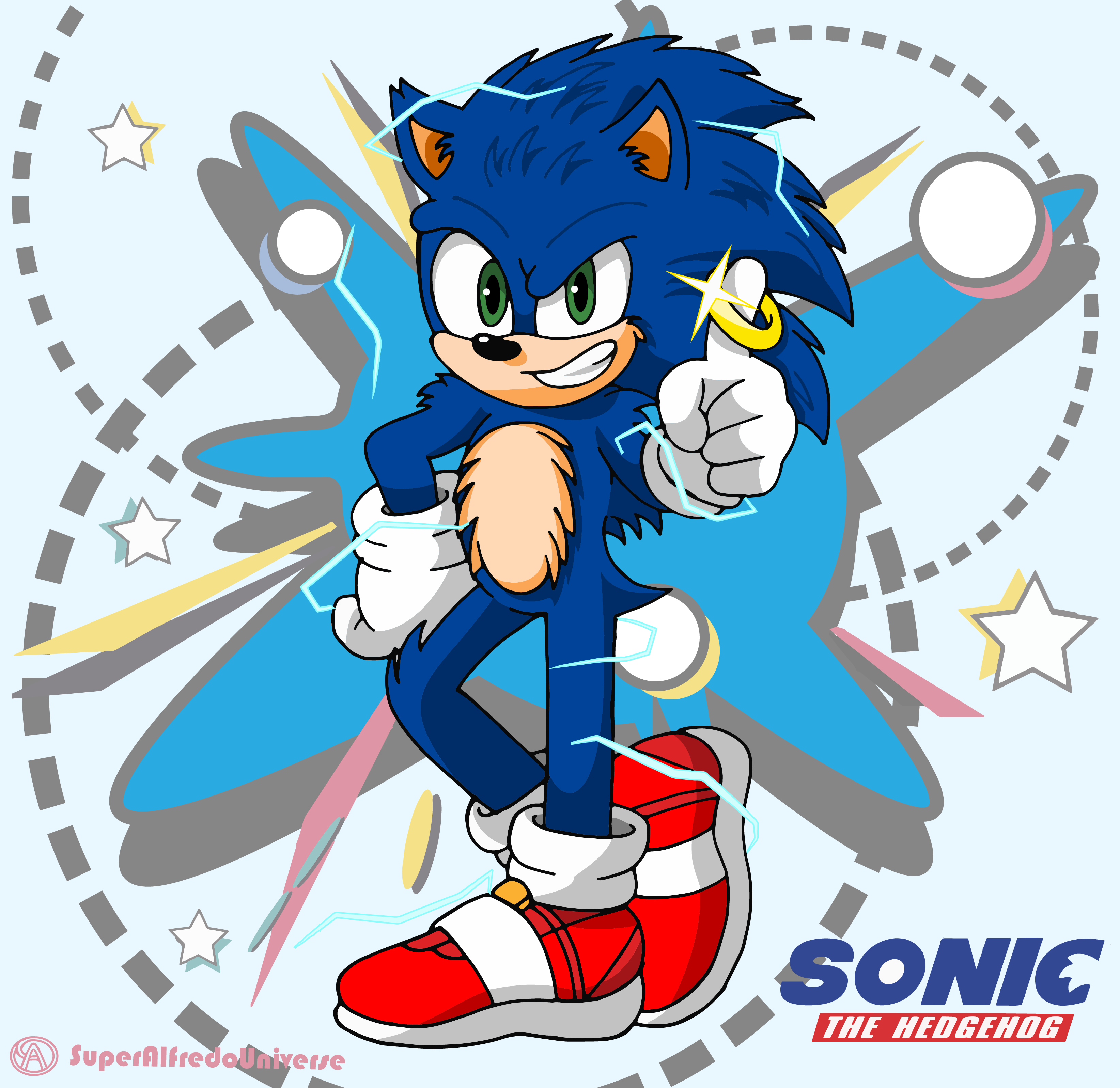 Sonic the Movie - Super Sonic by EmersonLopes1993 on DeviantArt