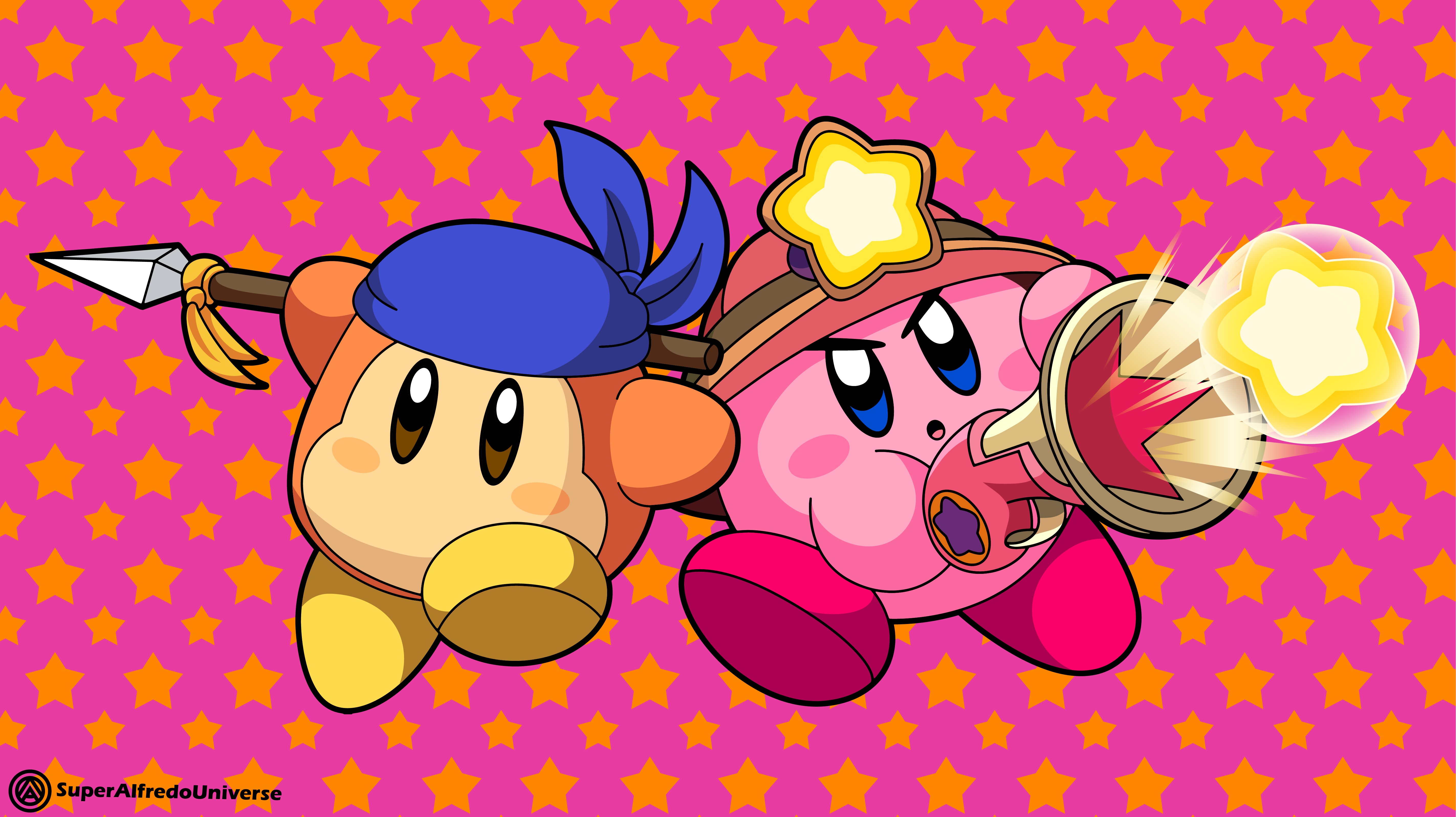 Kirby and Swablu wallpaper : r/Kirby