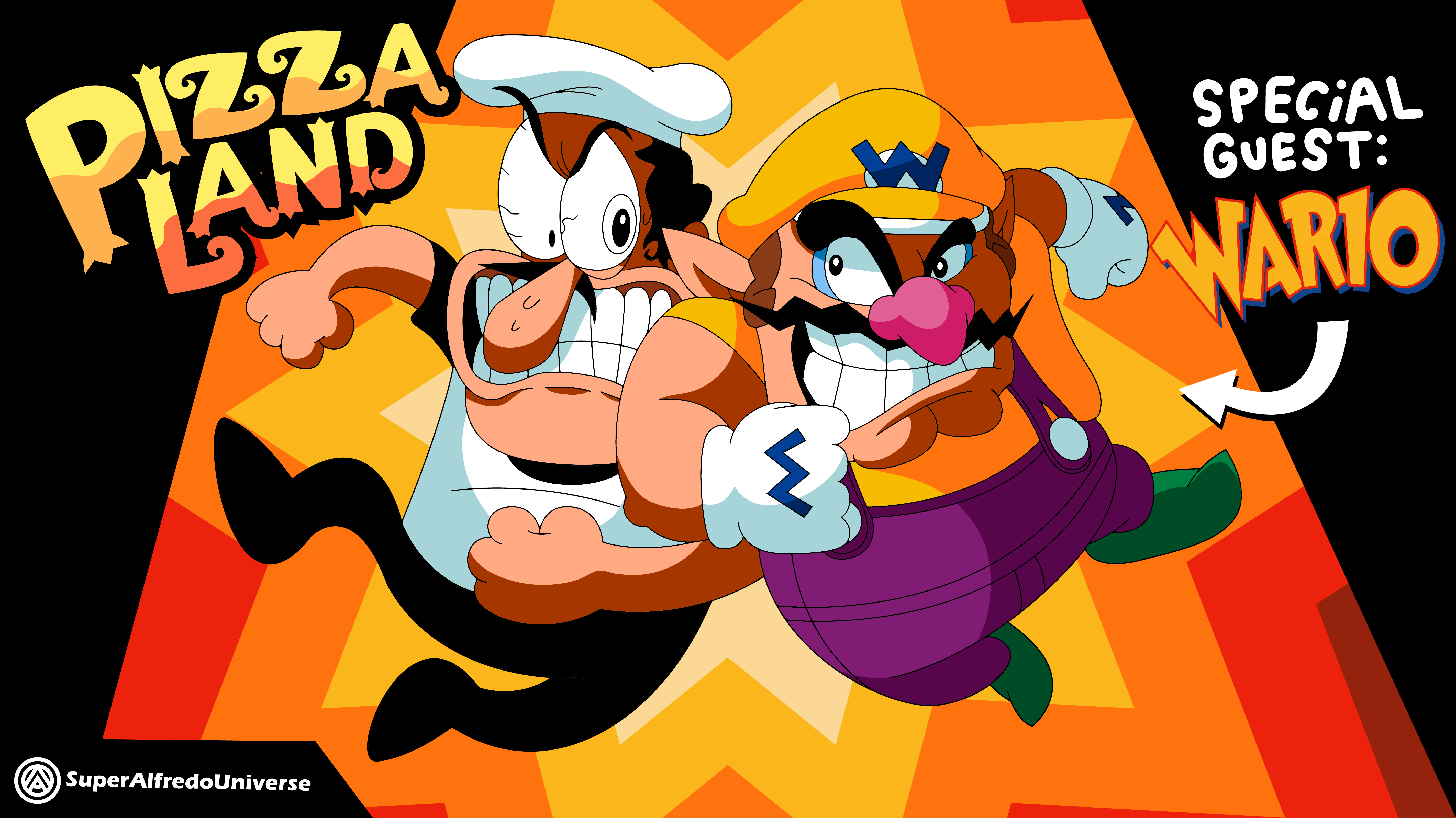 Pizza Tower wario by SuperAlfredoUniverse on DeviantArt