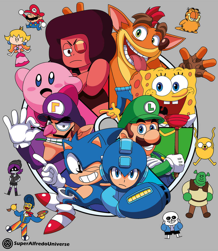 Color Characters: COMPLETED!! by SuperAlfredoUniverse on DeviantArt