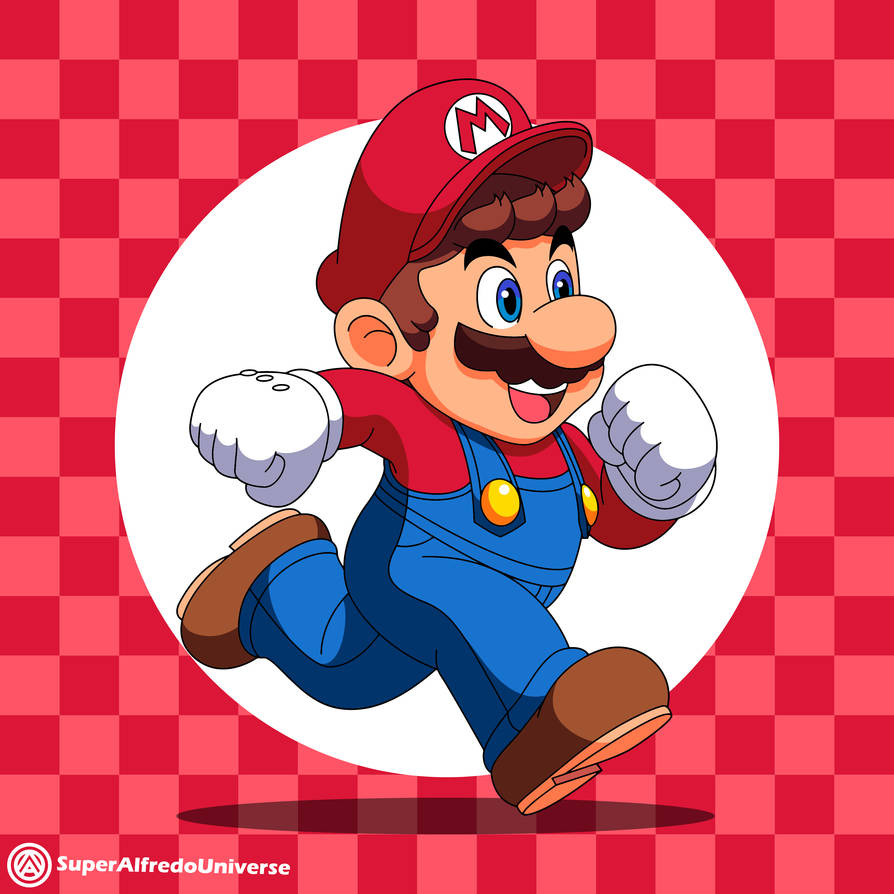 Day 2: Mario by SuperAlfredoUniverse on DeviantArt