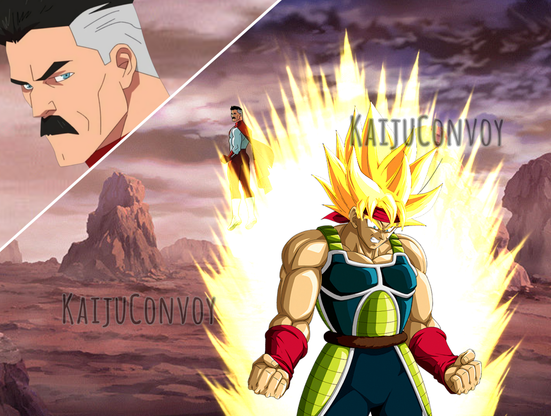 OMNI-MAN vs BARDOCK! (Invincible vs Dragon Ball Super)