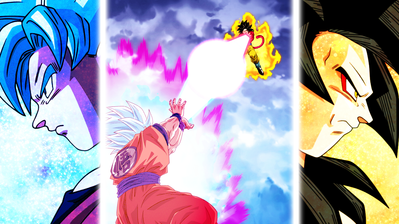 GT Goku Vs Goku - Dragonball Hyper EP2