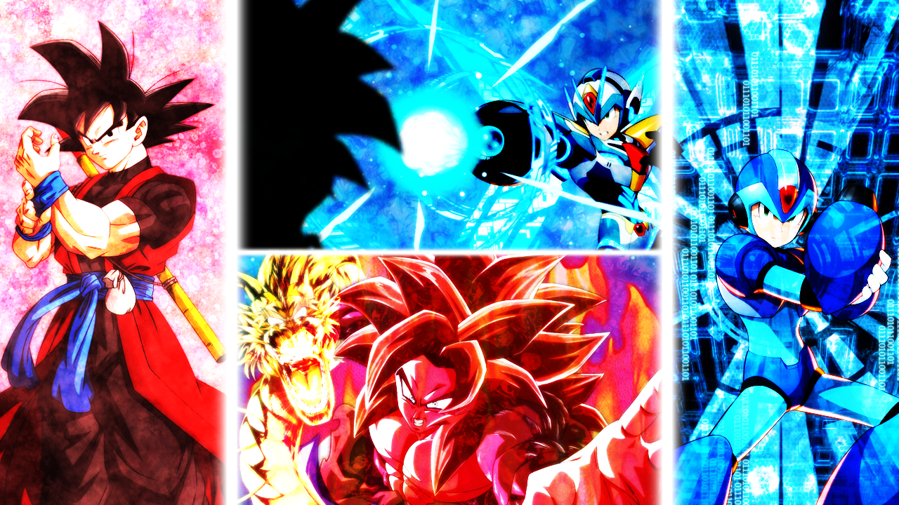 Xeno Goku vs DiVE X (Dragon Ball Heroes vs Rockman X DiVE) Connections in  the comments! : r/DeathBattleMatchups