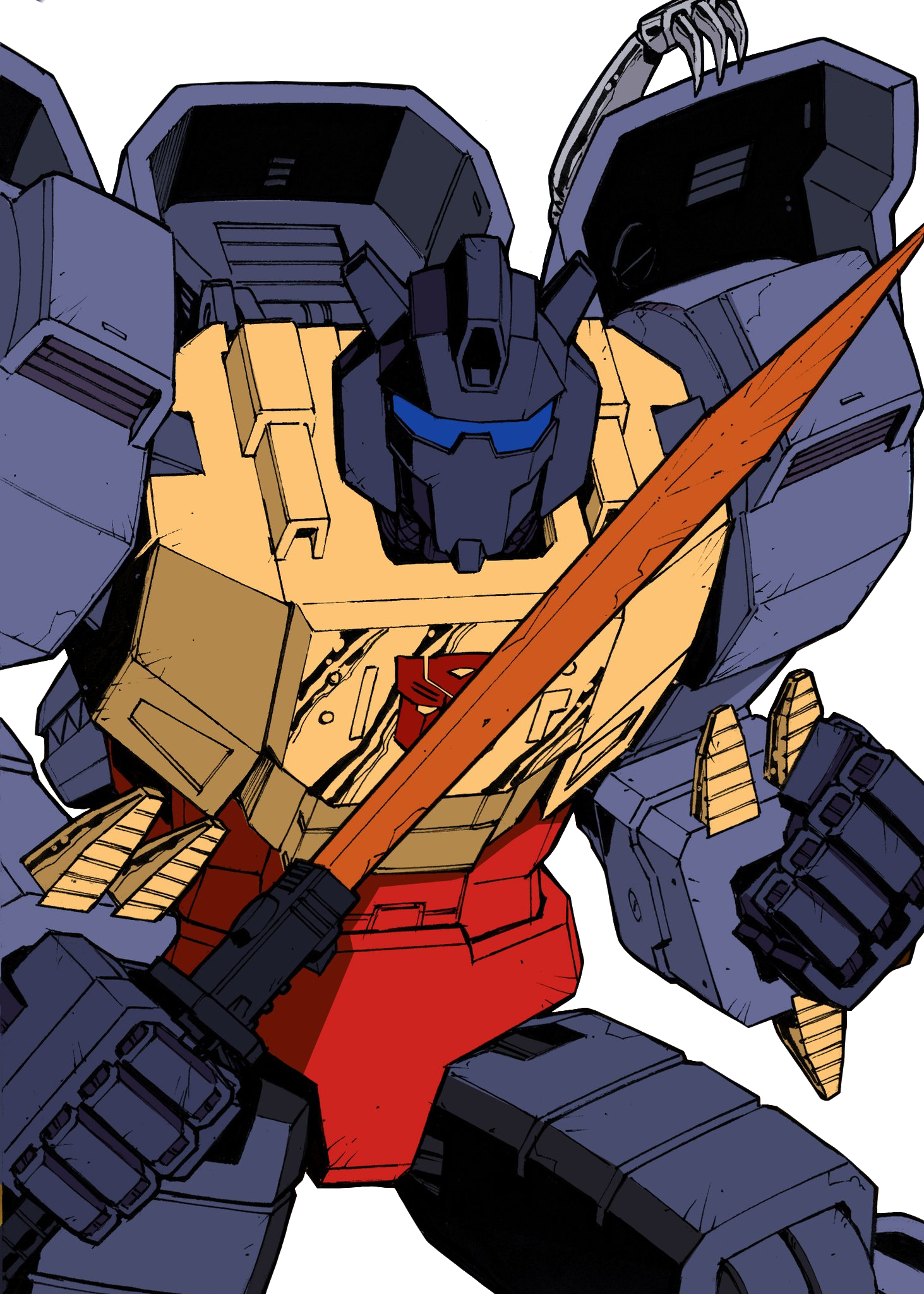 Grimlock Deviantart Grimlock Render 2 (G1 Colours) by KaijuConvoy on DeviantArt