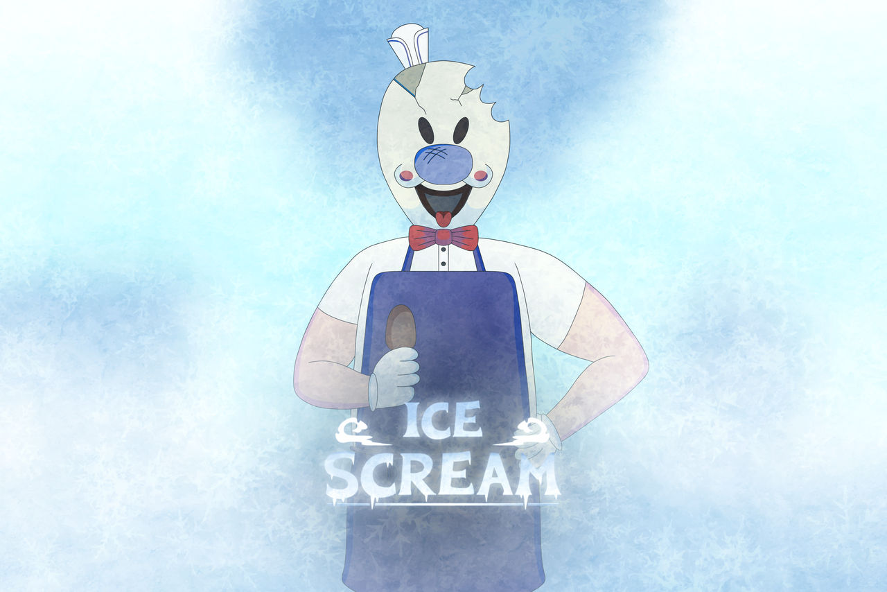 Ice Scream Poster Diamond Painting 
