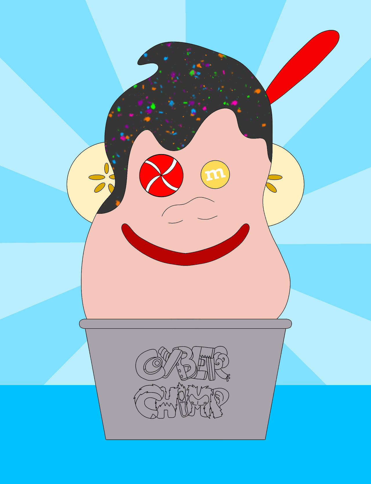 CyberChimp Sundae by Polarman546 on DeviantArt