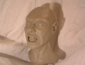 Angry Plasticina Bust 2