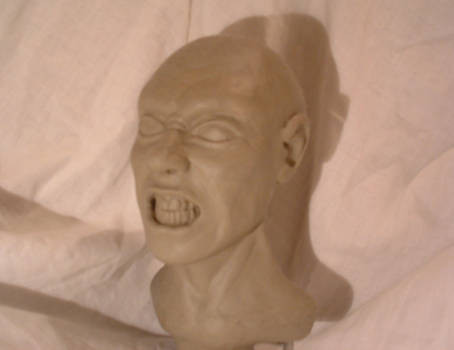 Angry Plasticina Bust 2