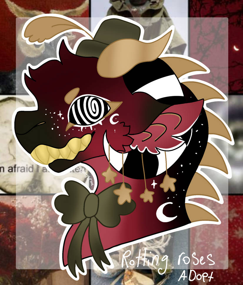 Rotting roses adopt (closed) by SleepySploof on DeviantArt
