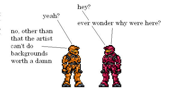 red vs blue comic test