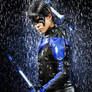 Cosplay Water shooting: Nightwing (4)