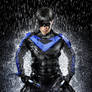 Cosplay water shooting: Nightwing (7)