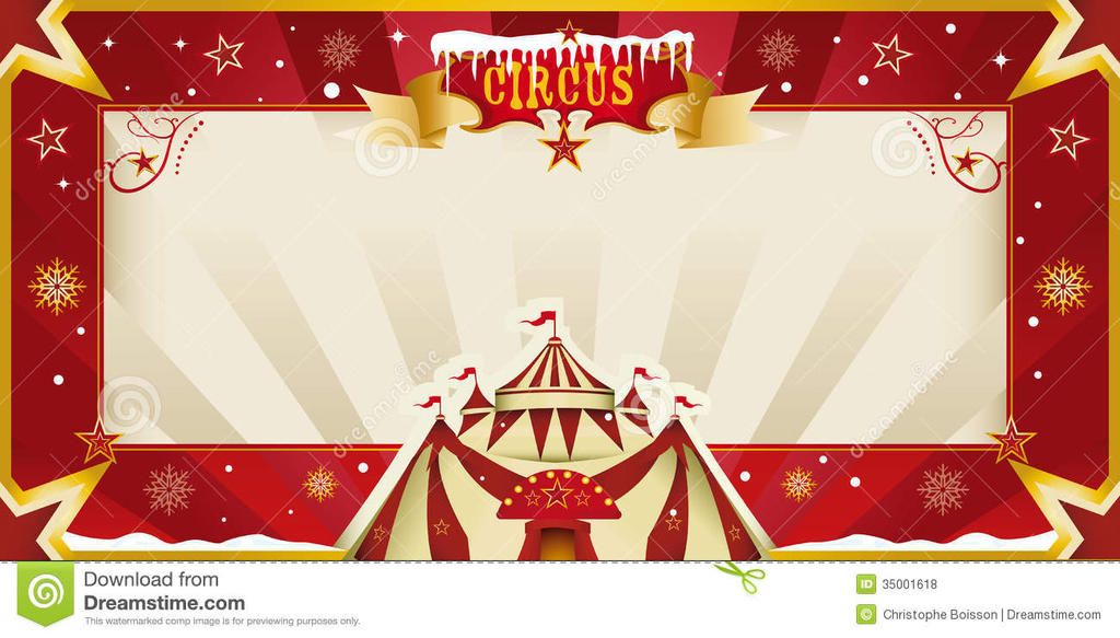 Fantastic-christmas-circus-invitation-greeting-car by Tenraii