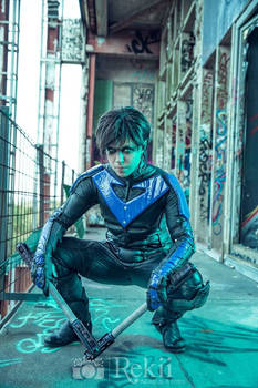 Nightwing unmasked! TITANS