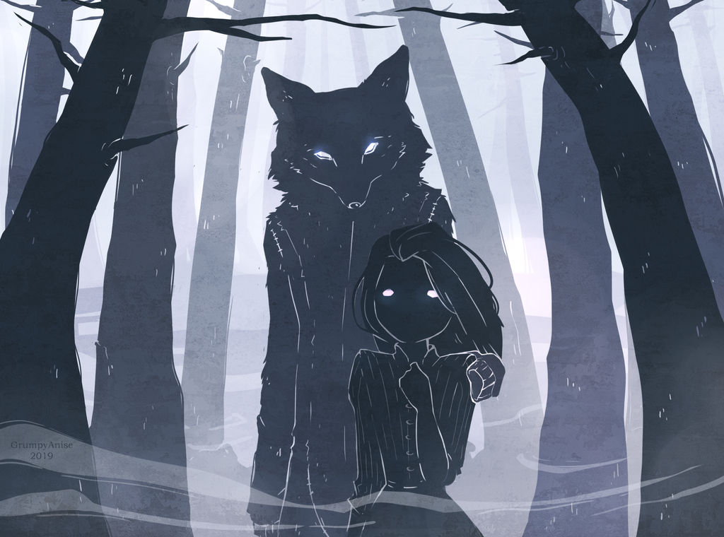 Alice and Fox by GrumpyAnise on DeviantArt