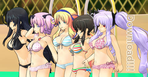 Senran Kagura -Swimwear- (All) - Download !!!