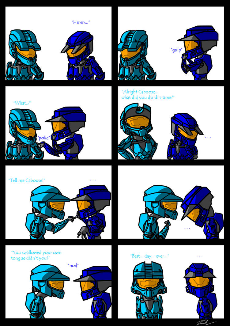 RvB - Comic - 001 by Ein-Panda on DeviantArt
