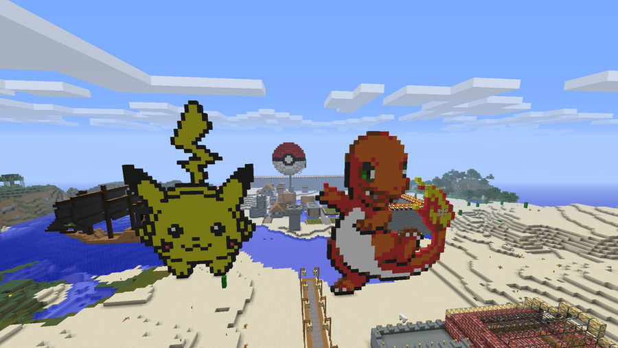 Minecraft Pixel Art Pokemon Pikachu And Charmander By Eray1234 On Deviantart Minecraft Pixel Art Pokemon Pikachu And Charmander By Eray1234 On Deviantart