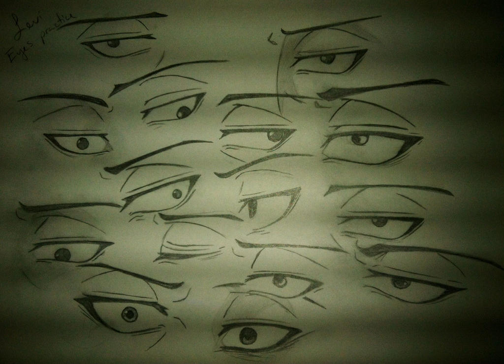 Levi's Eyes Practice by SiriuslyTwistd on DeviantArt