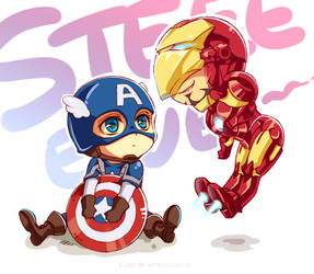 Marvel-Steve and Tony