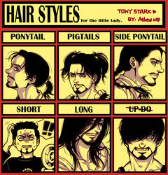 Iron Man-Tony's hair meme