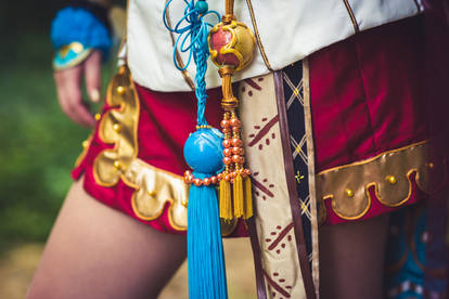 Details of my Maggi's Harem costume