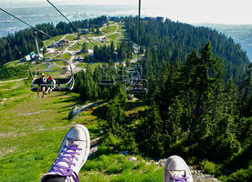 Flying above Grouse