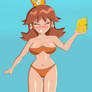 princesa Daisy en bikini