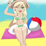 Faith en bikini personaje de Edmpunkfire77