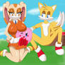 Tails Y Cream Y Kirby