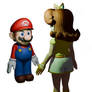 video en YouTube mario y daisy quieren ver peli