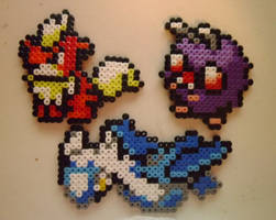 Latios, Growlithe and Venonat