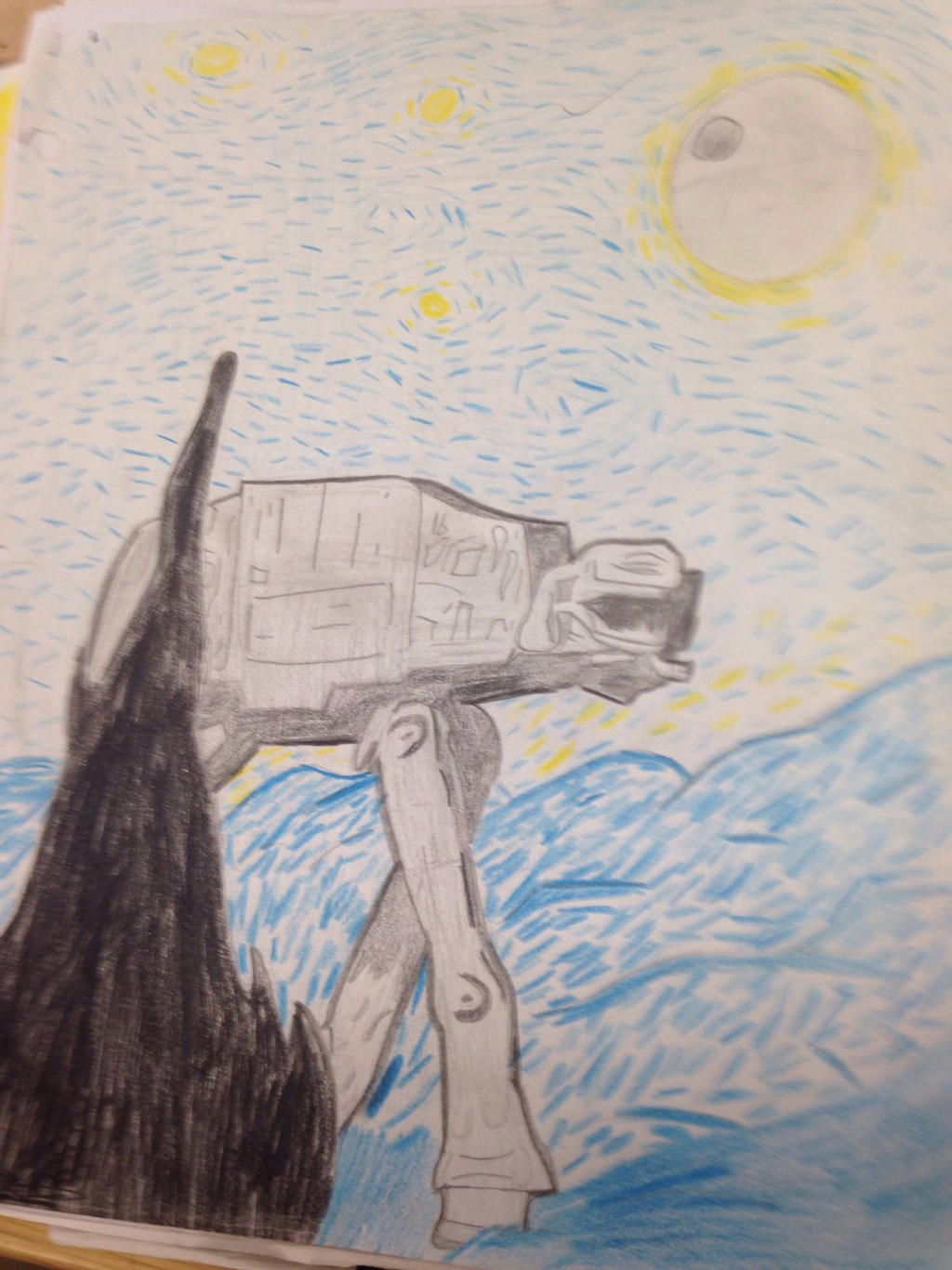 At-At fan art by MythicalOldman on DeviantArt