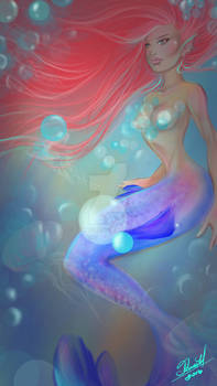 A mermaid 
