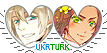 APH UkrTurk Hearts Couple Stamp