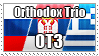 Russia x Serbia x Greece OT3 Stamp by World-Wide-Shipping