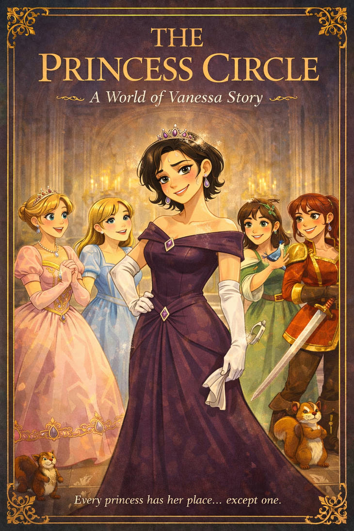 Rounded Princess The Princess Circle - Cover by VanessaEnglish on DeviantArt