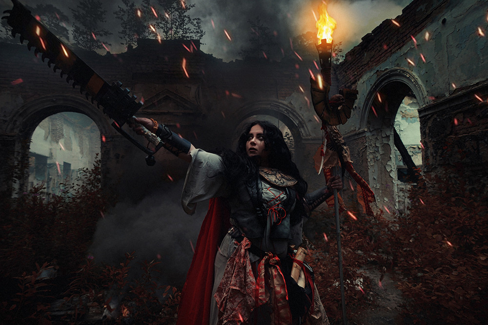 Warhammer 40000 Cosplay: Missionarus Galaxia Agent