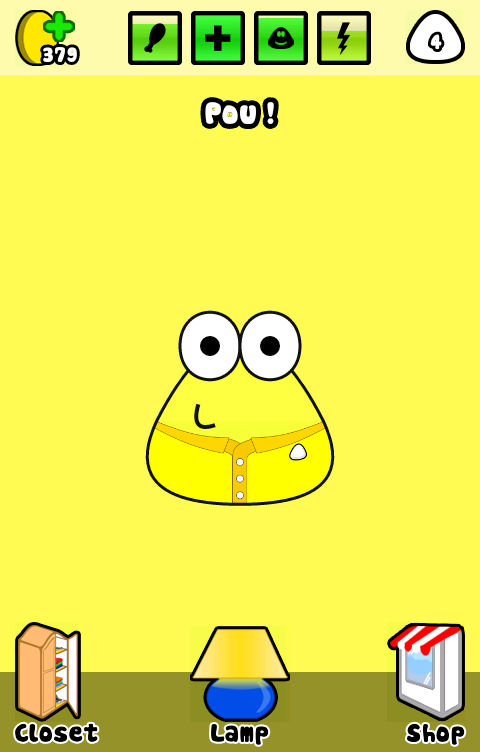 Pou First Design POU by isa-the-plant on DeviantArt