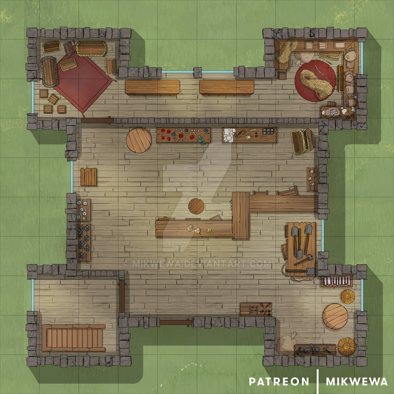 Undertale Shop Layout General Shop Map by mikwewa on DeviantArt