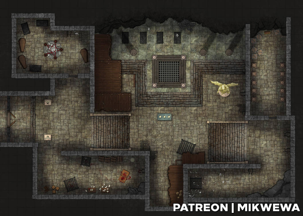 Necromancer Ritual Room Necromancer Lair by mikwewa on DeviantArt