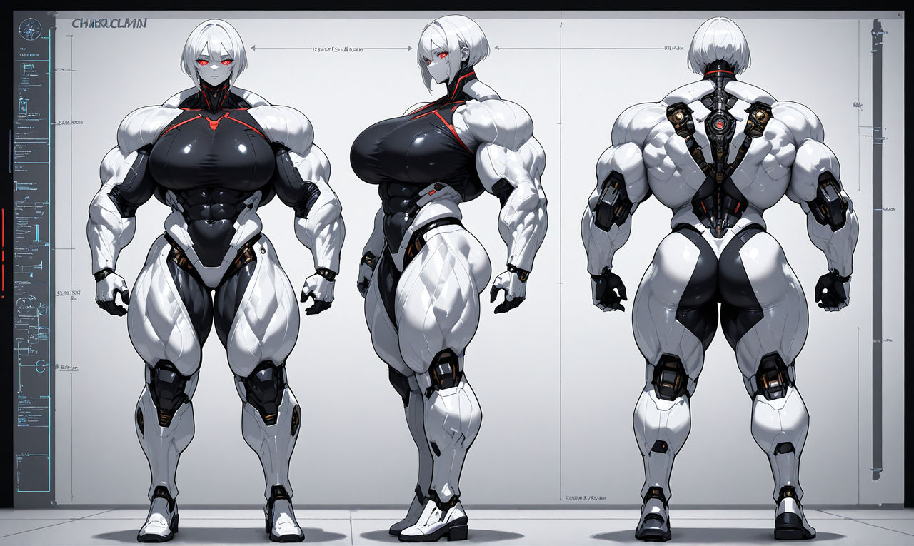 Strong female androids 2 by AlchemistVirtual on DeviantArt