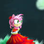 Amy Rose in the Moonlight