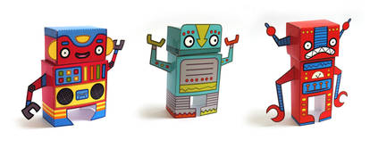 Robot Paper Toys