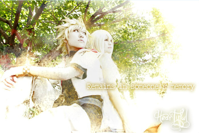 Roxas and Namine