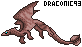 Magenta Dragon Pixel