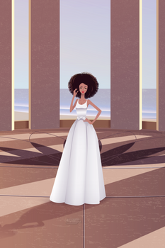 Sunset At The Terrace