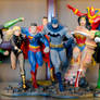 Justice League statue
